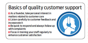 Quality customer support