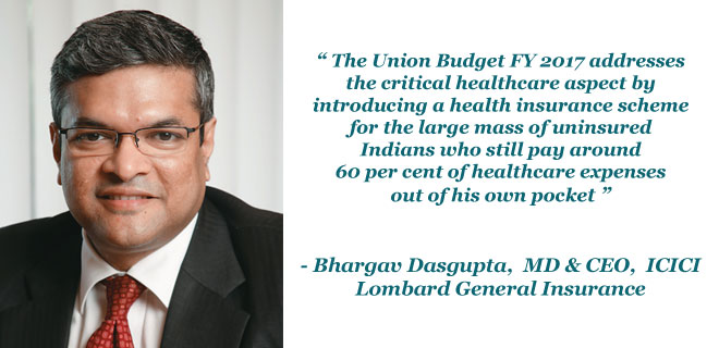 A healthy nation is a progressive nation: Bhargav Dasgupta MD & CEO, ICICI Lomba