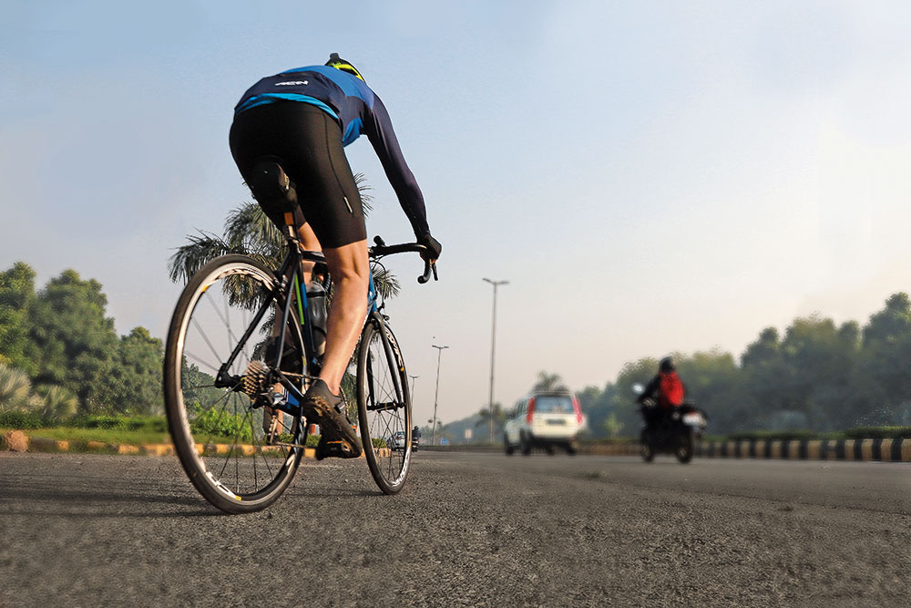 The Bike Hitches A Hike