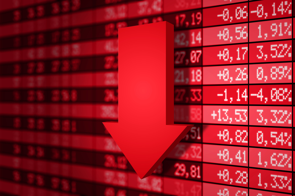 Market Witnesses Sell-Off, Sensex Tumbles 871 Pts