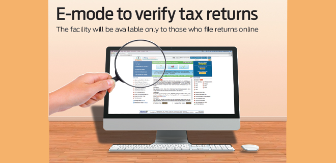 E-mode to verify tax returns