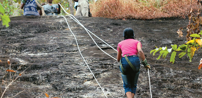 Women in adventure activities seeking high-adrenaline experiences 