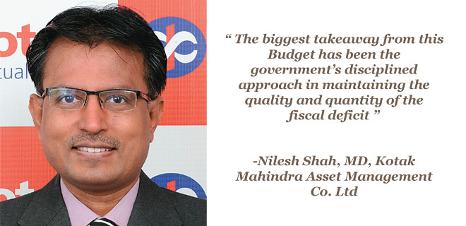 This fiscal leadership reduces the capital cost in the economy, provides ground 