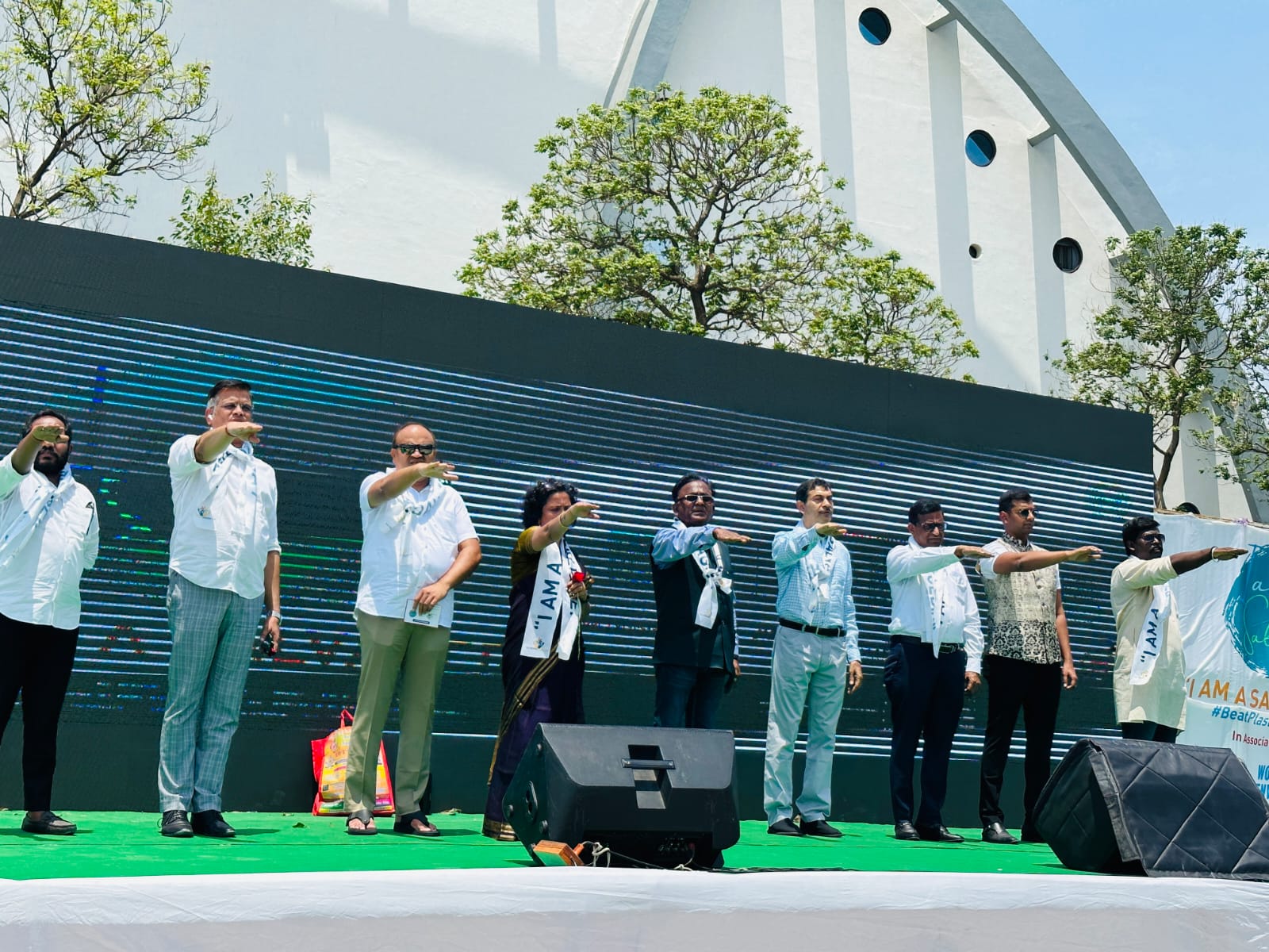 I am a Salvager campaign collects 2 tonnes of plastic waste in Hyderabad.